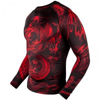 Рашгард Venum Dragon&#039;s Flight Black/Red L/S оптом, фото 2