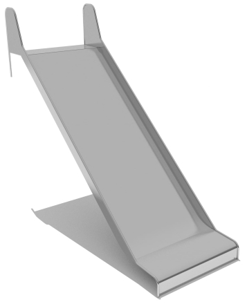 Горка из нержавеющей стали ГГН-1000.1500.004 для детской площадки оптом, фото 1