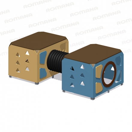 Игровой модуль Romana 115.20.00 для уличных спортивных площадок оптом, фото 2