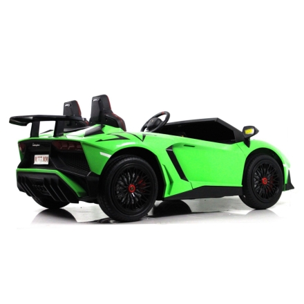 Электромобиль Lamborghini Aventador 24V A8803 зеленый оптом, фото 4