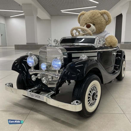 Электромобиль Mercedes-Benz Typ 540K 4WD (M111MM) черный оптом, фото 4