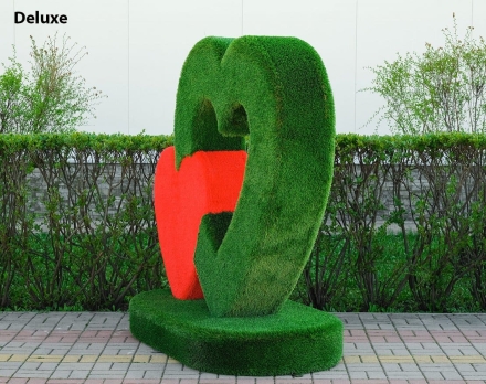 Топиари стела сердца Гармония, мини - газон Deluxe оптом, фото 3