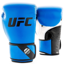 (UFC Перчатки тренировочные для спарринга голубые - 12 Oz)