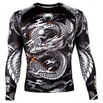 Рашгард Venum Dragon&#039;s Flight Black/White L/S оптом, фото 1