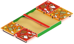 Песочница с крышкой большая (Рыбы) - ИО 5.01.14-01, фото 2 Песочница с крышкой большая (Рыбы) - ИО 5.01.14-01, фото 2