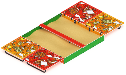 Песочница с крышкой большая (Рыбы) - ИО 5.01.14-01 оптом, фото 2