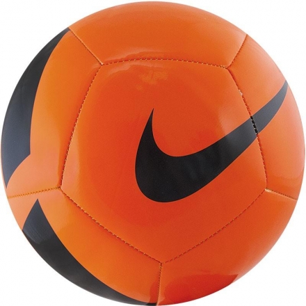 Мяч футбольный любительский &quot;NIKE Pitch Team&quot;, р. 5, оранжево-черный оптом, фото 1