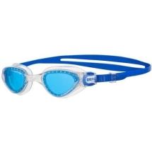 Очки для плавания "ARENA Cruiser Soft", голубые линзы, прозрачная оправа 