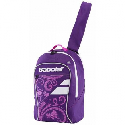 Рюкзак спортивный детский &quot;BABOLAT Backpack&quot;, с карманом под 1 теннисную ракетку, фиолетовый оптом, фото 1