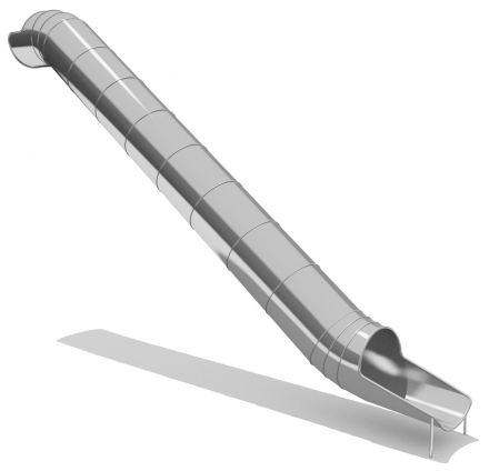 Горка из нержавеющей стали ГГТН-765.3500.006 для детской площадки оптом, фото 1