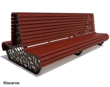 Скамейка уличная Ялта, Сосна 2 м оптом, фото 4