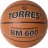 Мяч баск. &quot;TORRES BM600&quot; арт.B32026, р.6, ПУ, нейлон. корд, бут. камера, темнокоричневый-черн оптом