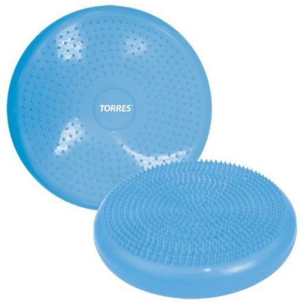 Платформа для пилатеса массажная &quot;TORRES&quot;, PVC, диам. 33 см оптом, фото 1