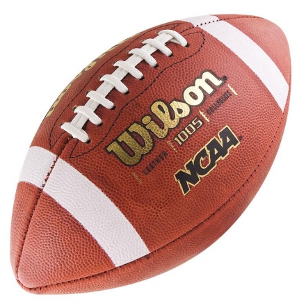 Мяч для американского футбола WILSON NCAA Traditional, официальный мяч NCAA (студенч. лига) оптом, фото 1