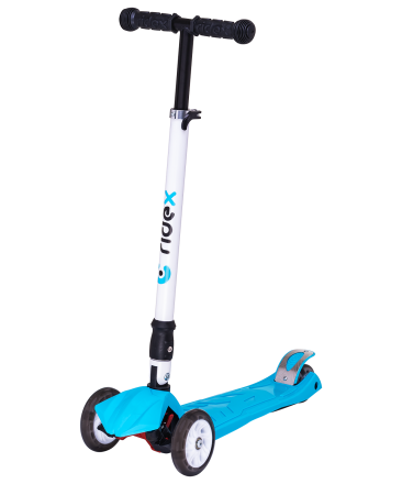 Самокат 3-колесный Smart 3D, 120/80 мм, синий оптом, фото 1