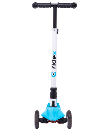 Самокат 3-колесный Smart 3D, 120/80 мм, синий оптом, фото 3