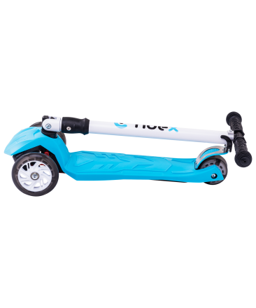 Самокат 3-колесный Smart 3D, 120/80 мм, синий оптом, фото 6