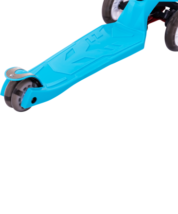 Самокат 3-колесный Smart 3D, 120/80 мм, синий оптом, фото 7