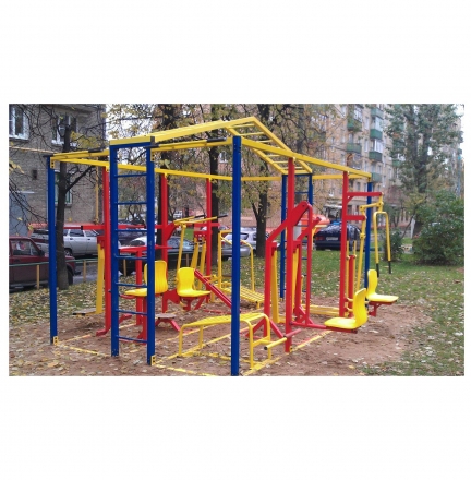 Тренажерный комплекс &quot;Березка&quot; УТК-014 S50  оптом, фото 8