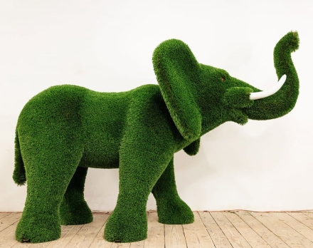 Топиари слон Абхей - газон Deluxe/Deluxe Green оптом, фото 2