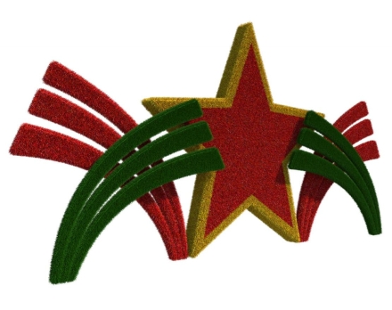 Топиари стела Звезда салют - газон Eco оптом, фото 4