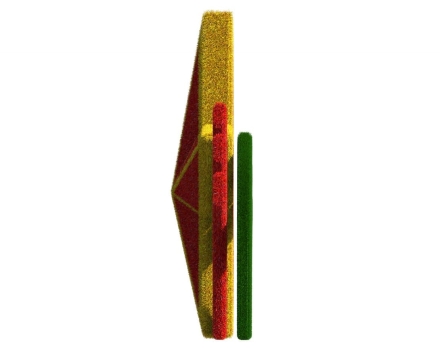 Топиари стела Звезда салют - газон Eco оптом, фото 3