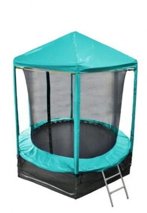 Батут OPTIFIT Like Green 6ft 1,83 м с зеленой крышей оптом, фото 1