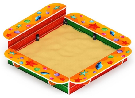 Песочница средняя (Ракушки) - ИО 5.01.15-01 оптом, фото 3