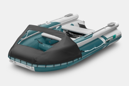 GLADIATOR E 380 X Expedition Морской зеленый-белый моторная лодка ПВХ оптом, фото 1