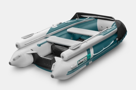 GLADIATOR E 380 X Expedition Морской зеленый-белый моторная лодка ПВХ оптом, фото 2