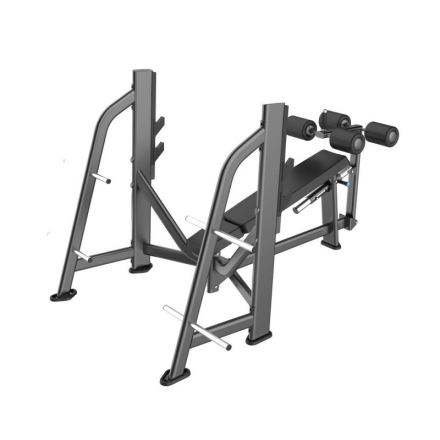 E-7041 Скамья-стойка для жима под углом вниз (Olympic Decline Bench) оптом, фото 1