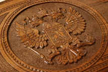 Нарды резные "Герб РФ", Ohanyan Нарды резные "Герб РФ", Ohanyan