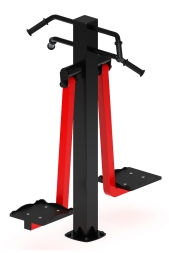 Маятник двойной (красный) - Уличный тренажер - СТ 029-11.П, фото 2