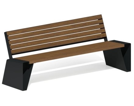 Скамейка со спинкой Владивосток ПМ-49.1 оптом, фото 1