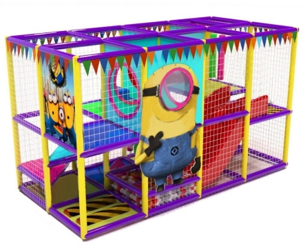 Детский игровой лабиринт «Классик 2» 11м² (4.65*2.35*2.5м) оптом, фото 1