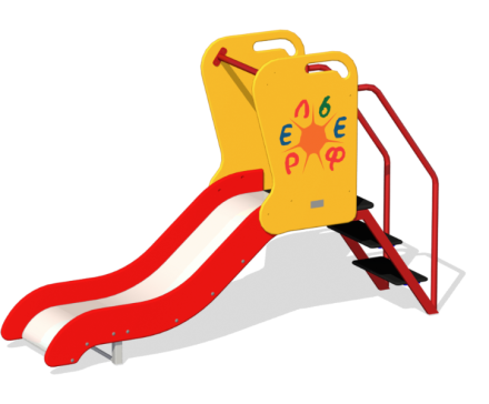 Детская горка Тея ГР-16 H=650 для игровой площадки оптом, фото 1