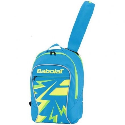 Рюкзак спортивный детский &quot;BABOLAT Backpack&quot;, с карманом под 1 теннисную ракетку, бирюзовый оптом, фото 1
