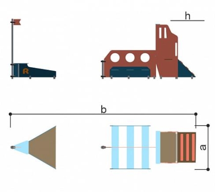 Игровой комплекс Romana Баржа 057.75.00 для детской площадки оптом, фото 5