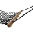 Гамак Hammock из армированного каната 161х100 см без столбов для детской площадки оптом