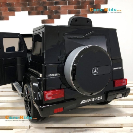 Электромобиль Mercedes-Benz G63 AMG черный глянец оптом, фото 4