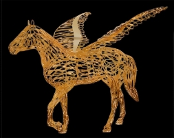 Световая фигура Пегас lk012