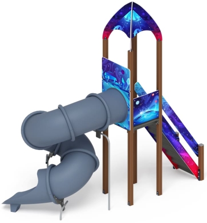 Горка тоннельная - ИО 45.14.01-02 - Космопорт (Космос) H=2000 оптом, фото 3