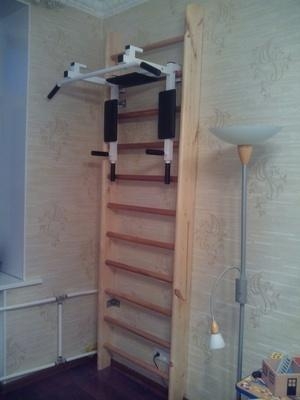 Шведская стенка деревянная EffectSport  ДСБ-ТФ 260х80 оптом, фото 15