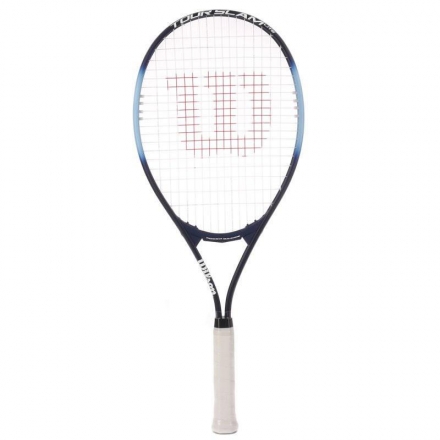 Ракетка б/т Wilson Tour Slam Lite Gr3, арт.WRT30210U3,для любит, алюминий, со струнами, сине-голубая оптом, фото 1