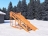 Деревянная зимняя горка Snow Fox, скат 4 м оптом