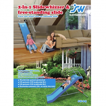 Горка прямая 2 в 1 DFC SlideWhizzer SW-04 оптом, фото 5