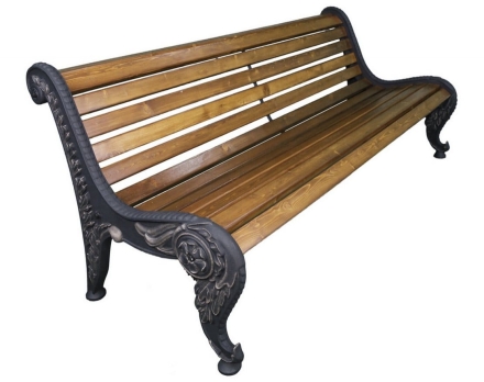 Парковая скамейка Астра, Сосна 1,5 м оптом, фото 3