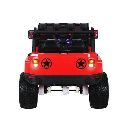 Электромобиль Jeep Wrangler 4WD WXE1688 красный оптом, фото 6