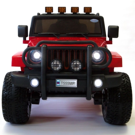 Электромобиль Jeep Wrangler 4WD WXE1688 красный оптом, фото 3