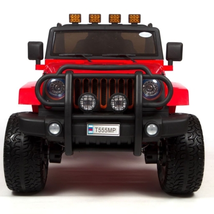 Электромобиль Jeep Wrangler 4WD WXE1688 красный оптом, фото 2